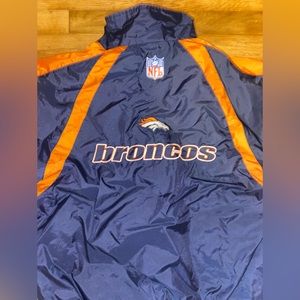 Early 2000’s REEBOK Broncos NFL Windbreaker